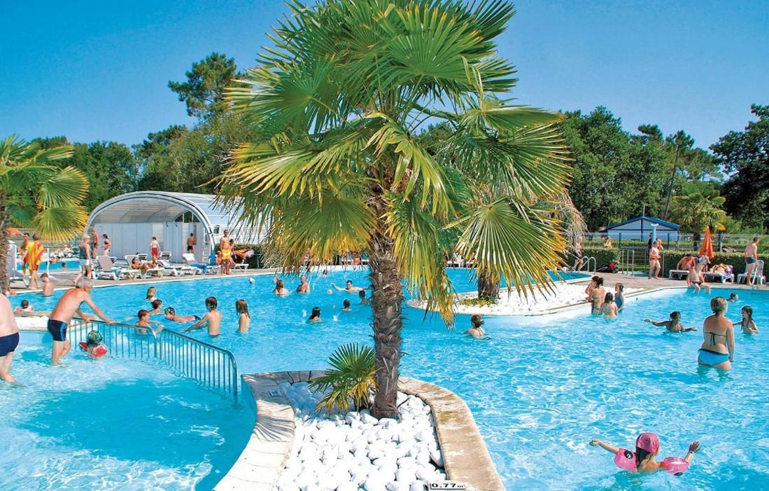 Mobil Home Xxl - Bord Lac - Camping Les Viviers - Lege Cap Ferret Exterior foto
